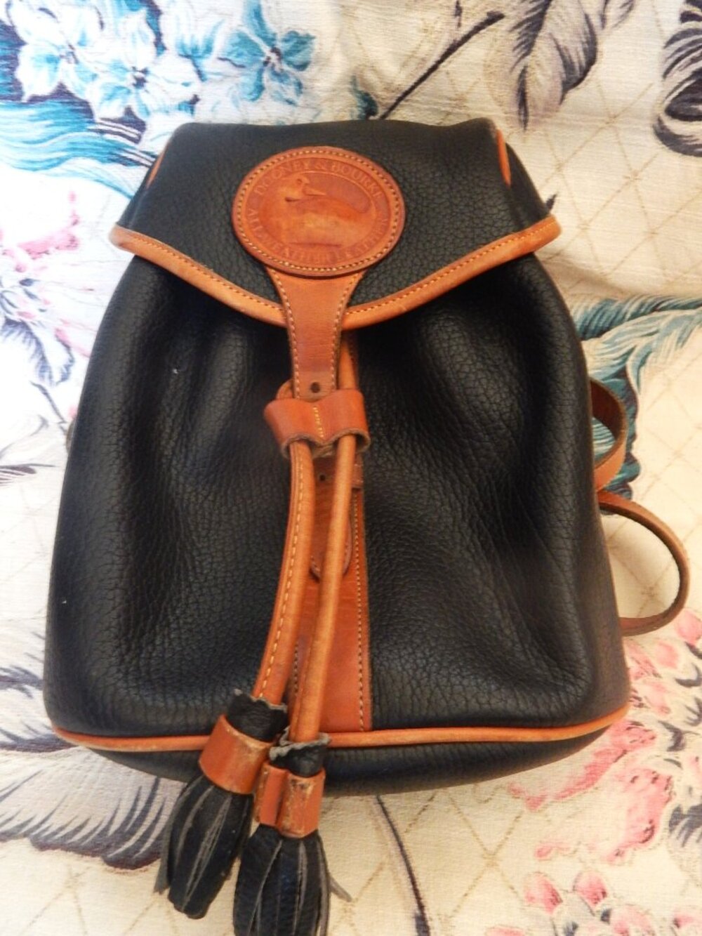 Dooney and Bourke Adjustable Backpack - Leather